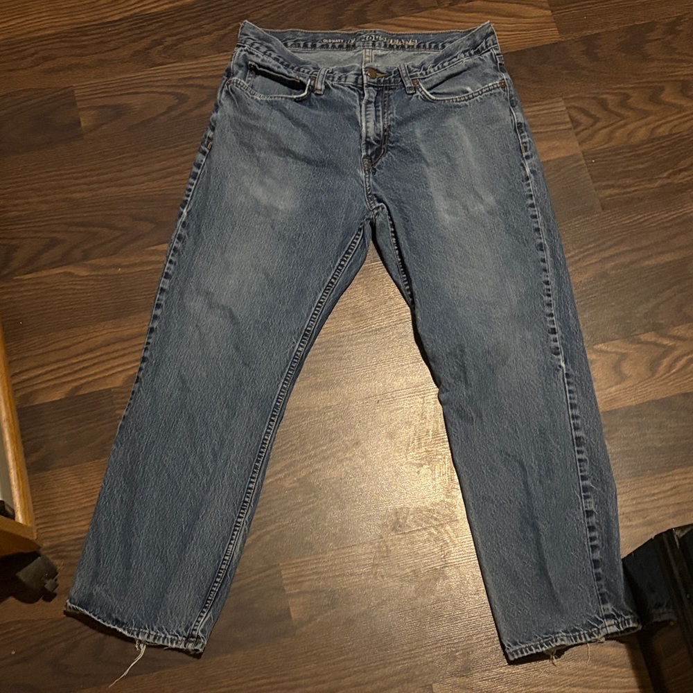 Old Navy Men's Relaxed Blue Jeans
